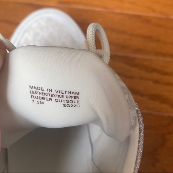 Michael Kors Olympia Chunky Sneakers – Logo Jacquard & Glitter Mesh SIZE 7.5 - Picture 7 of 8